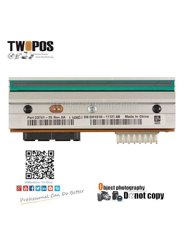 part # P1053360-019 EQV Zebra 105SL Plus 300 dpi Compatible Printhead 